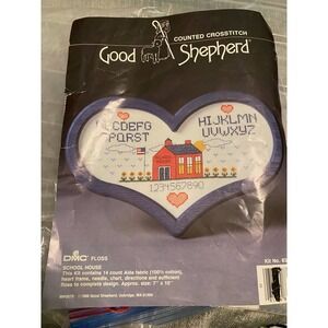 Dmc School House cross stitch kit